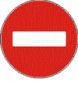 3.1 "Въезд запрещен" ― Дорожные знаки
