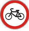 3.9 "Движение на велосипедах запрещено"